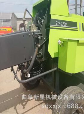 饲料打捆663机形 全包自动秸秆方捆打机 方捆小麦秸秆捡拾打机