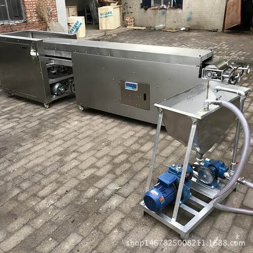 全自动商用流水线烙饼机 新型商用流水线烙饼切丝一体机厂家直销