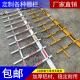 栅栏杆栅栏机栅栏杆八角红白阻车杆铝合金栅栏机栏杆社区大门栅栏
