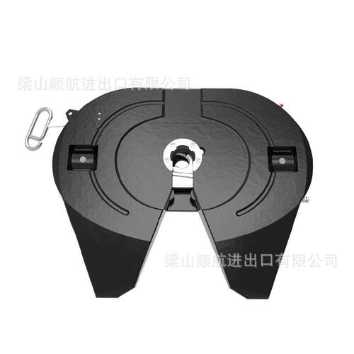 半挂车牵引座90牵引座半挂车磨盘鞍座牵引盘转盘百吨王20mm厚欧卡