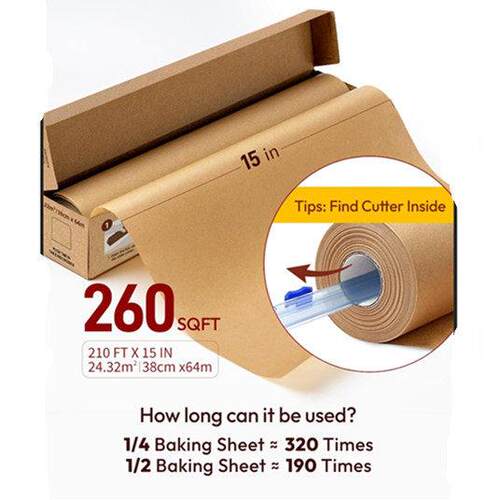 Parchment Paper Baking Paper Roll Cooking, Air Fryer