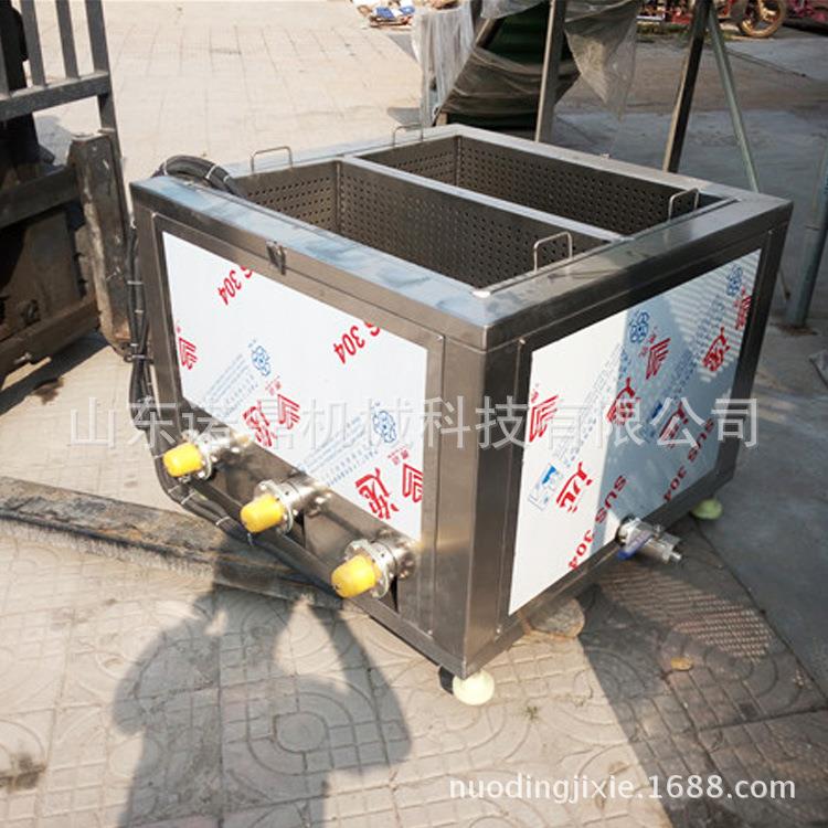 多功能油炸机 大型油炸锅多少钱 电加热油水混合油炸机哪家好