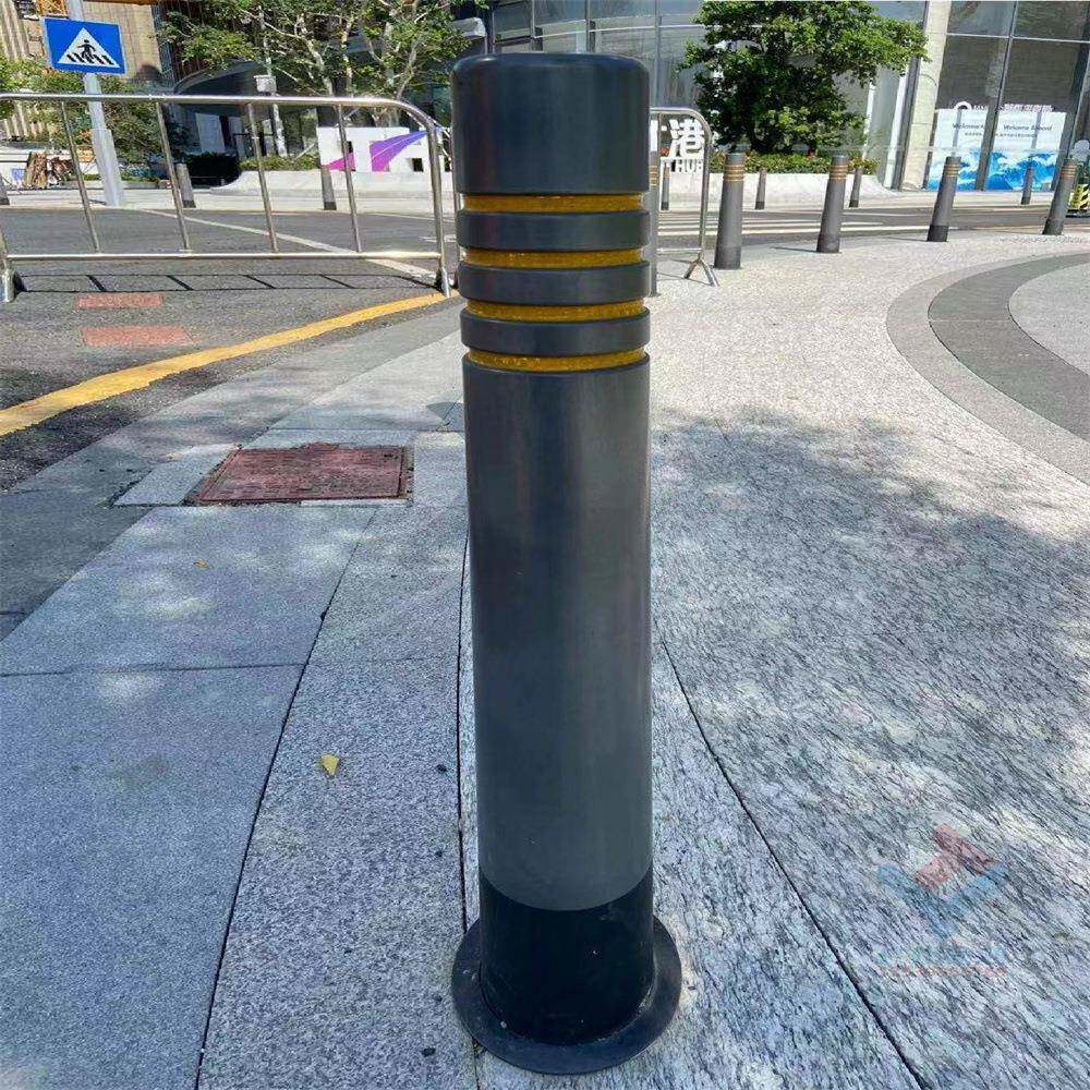 厂家供应城市挡车防撞柱阻车铸铁材质人行道隔离警示柱车挡