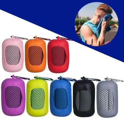 Summer Quick Dry Fitness Cool Towel Portable Mini Silica Gel
