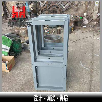 煤炭气动插板阀放料粉尘颗粒闸板阀手电一体两用大口径多插板闸