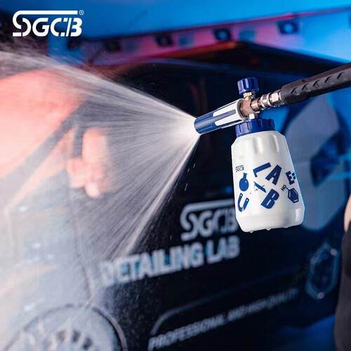 SGCB新格升级款PA泡沫壶 商业高压洗车机专用打扇形泡沫喷壶