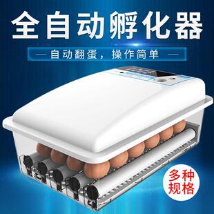 孵化器小型家用自动智能孵蛋器小鸡芦丁鸡孵化机孵化箱USB6-104枚