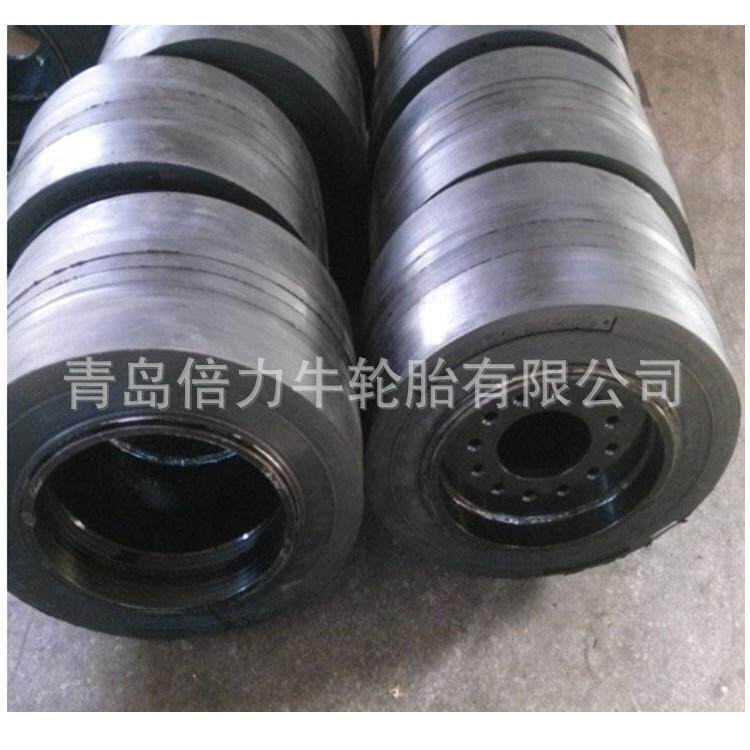 压配实心轮胎26x6x20 26x7x20 26x8x20港口船厂平板拖车适用