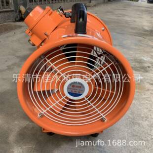 抽风机配10米风管 250便携式 25CM防爆手提式 轴流风机BSFT