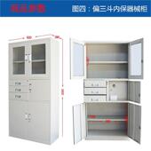 简约钢制文件柜推拉式 带锁铁皮柜子档案柜多规格资料柜储物柜定制