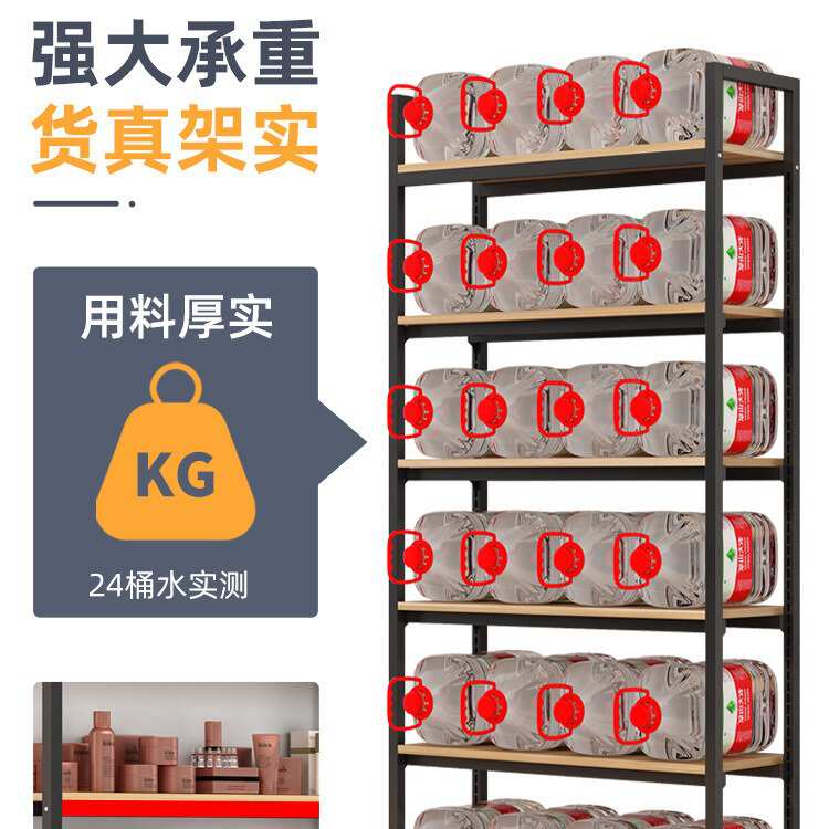 货架置物架多层家用阳台置物架落地仓库仓储储物架铁架超市展示架