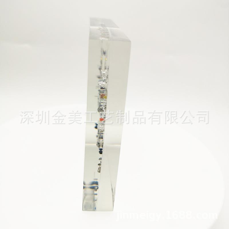 元素周期表摆件实物透明亚克力水晶元素周期表摆件元素周期表方块
