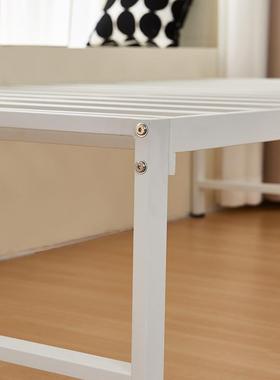 V户型铁铁艺床架可定制高度简约拼接飘窗无床PCCJ头床窗8台延小伸