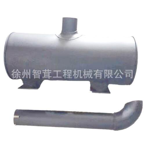 徐工YZ14JC压路机消声器 6108发动机排气管 排气筒 配件
