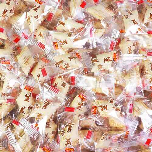 宏林利生姜糖500g含生姜块的姜糖姜汁糖冬季女人休闲 小零食品小