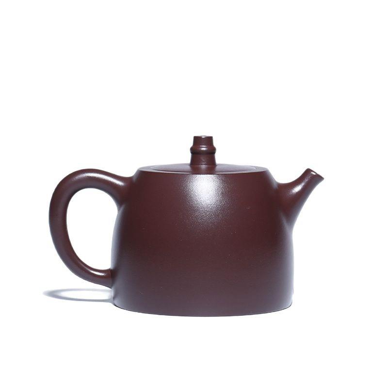 宜兴正宗紫砂壶原矿紫泥汉铎壶匠心手制文人雅器茶具礼品产地直销