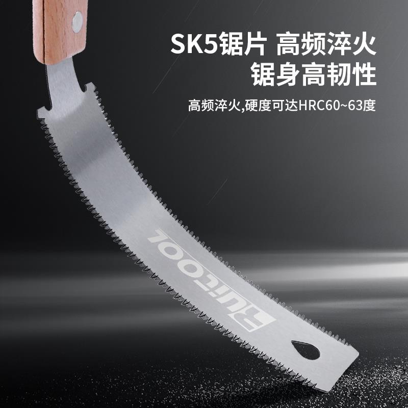 片日式双小面790锯木工锯开榫锯手锯手工锯子木锯伐木硬锯园林锯