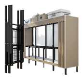 免安装 衣柜家用卧室折叠简易布衣柜出租房结实耐用钢架收纳柜衣橱