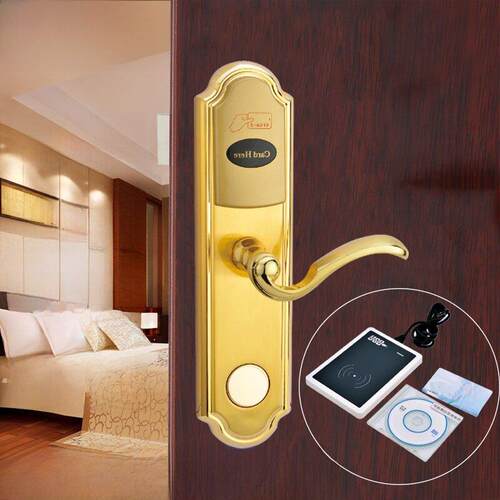 酒店刷卡酒店锁木门感应锁酒店锁磁卡锁数字门锁防盗锁酒店门锁