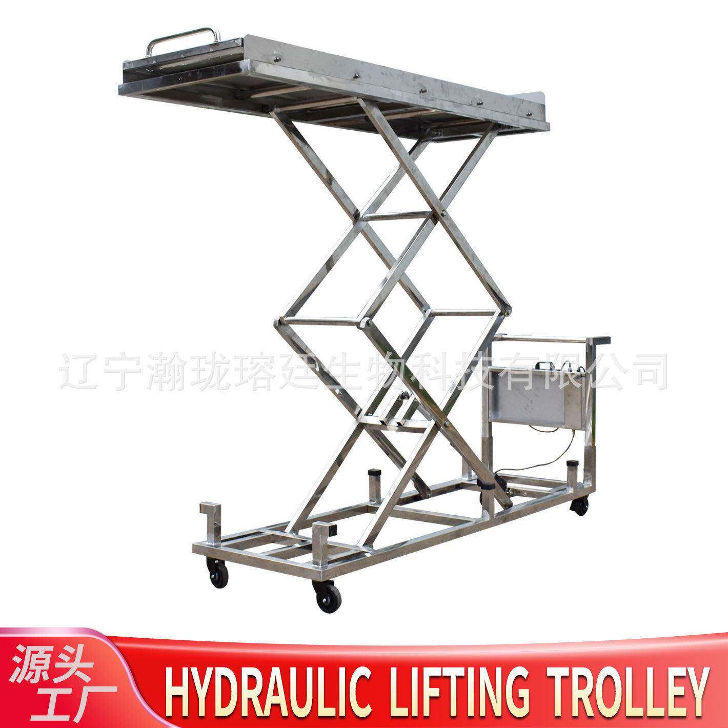 尸检站冷藏箱用尸体推车morg工具车