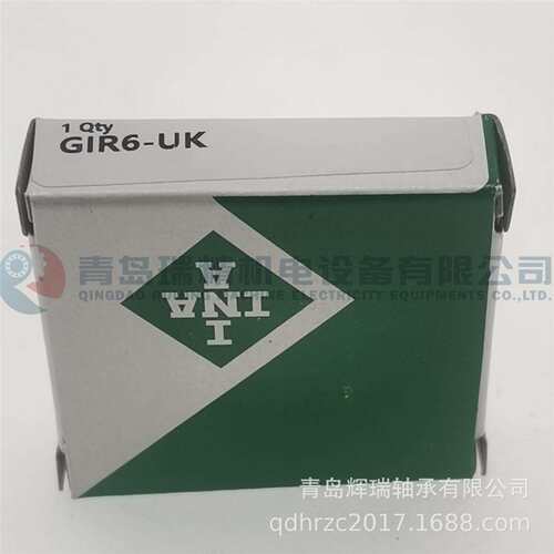 I-N-A 微型杆端关节轴承 GIR6-UK 内螺纹，免维护
