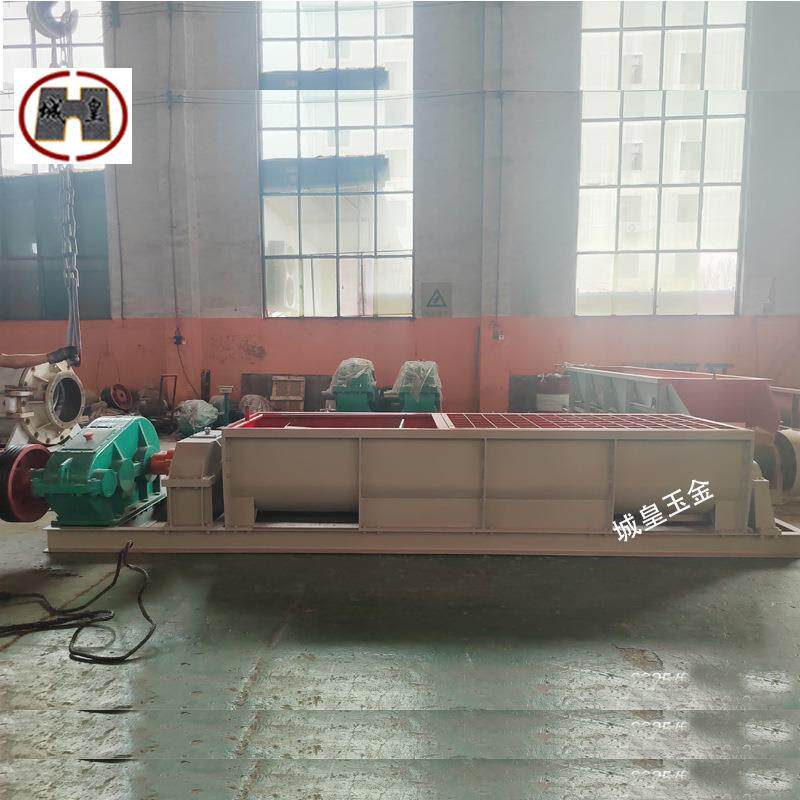 高质量双轴搅拌机砖厂泥土混合耐磨强力搅拌机出口砖厂砖机设备