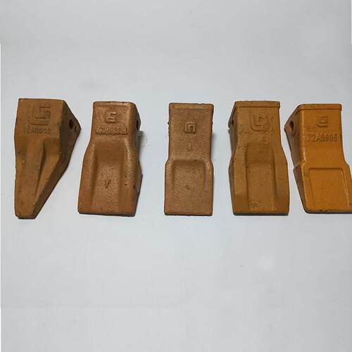 适用柳工龙工50 堆高机斗齿铲齿齿根铲尖加厚合金钢装载机耐磨齿