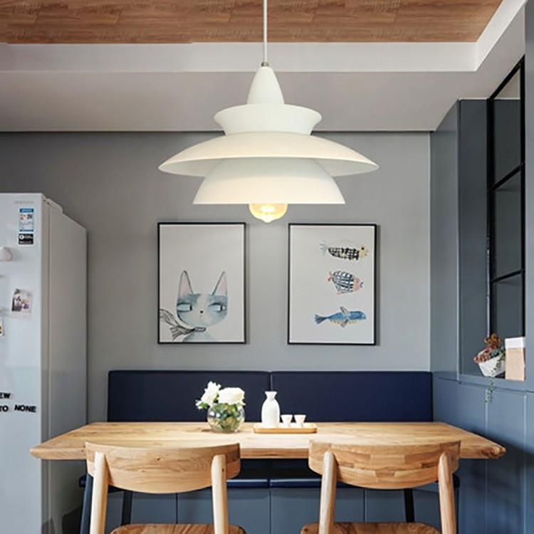 北欧简约风格后现代马卡龙ins餐厅饭店卖场咖啡 时尚创意个性吊灯