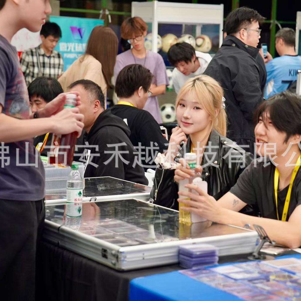 铝制卡片箱夜市摆摊地摊箱首饰多功能可折叠收纳饰品展示架桌