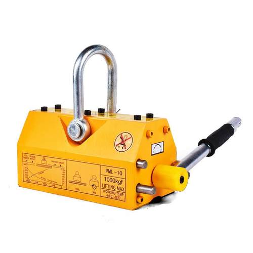 永磁起重器400600起重手动强力磁铁吸盘磁力吊1/2吨永磁吸盘