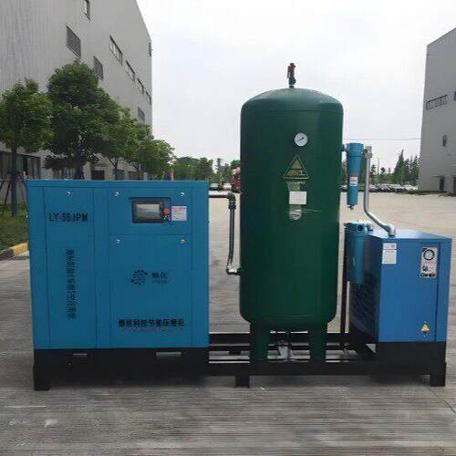 空打气压缩机小型大型气泵无螺杆空压机永磁801变频油压缩气泵机