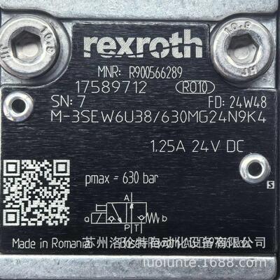 R900566289 M-3SEW6U3X/630MG24N9K4 Rexroth / 液压元件