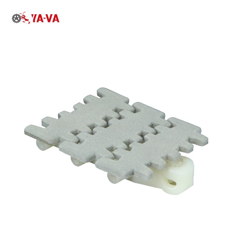 道仁厂家供应13宽植链不0同规格动传链化妆品行业绒输送链