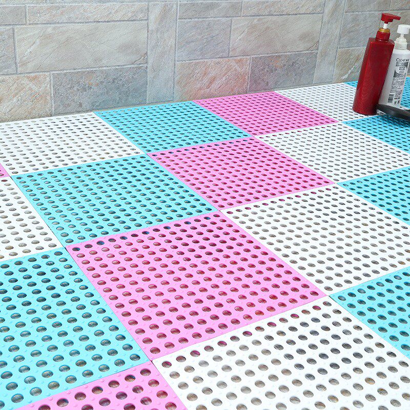 浴室防滑垫拼接地垫卫生间地垫家用洗澡洗手间厨房拼接隔水地垫