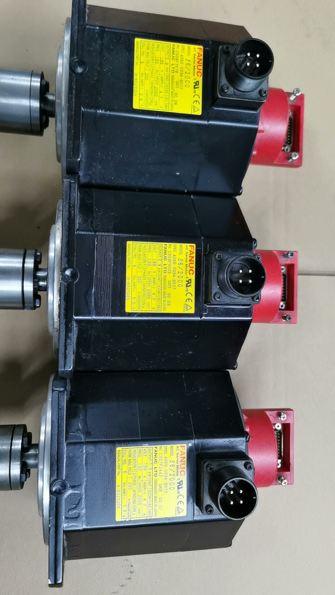 A06B-0034-B077发那科FANUC原装电机 现货价