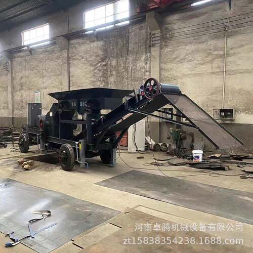 大型破碎机鹅卵石锤式打沙机青石玻璃陶瓷油电两用移动锤式制砂机