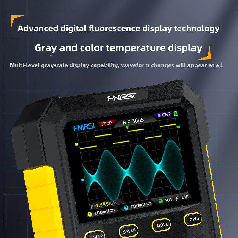 DPOX180H手持荧光数字示波器双通道二合一小型便携式仪表汽修180M