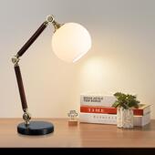 复56灯客厅落地灯中古风创意装 饰沙发古旁书房卧室床头柜臂摇台39