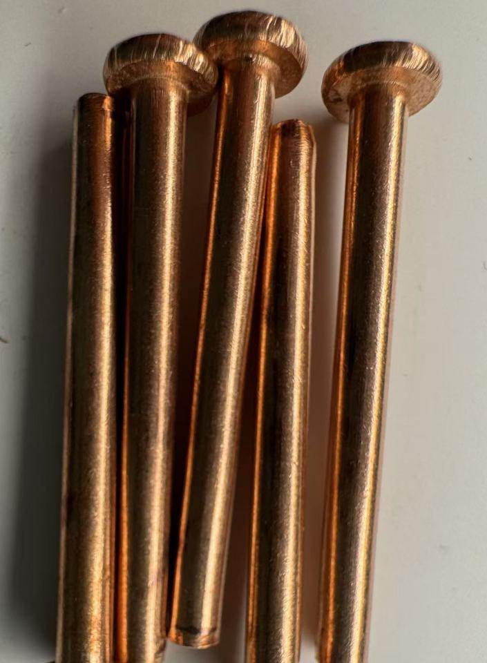 1月6日温州处置某厂剩余一批平头紫铜铜铆钉1450个网络拍卖公告