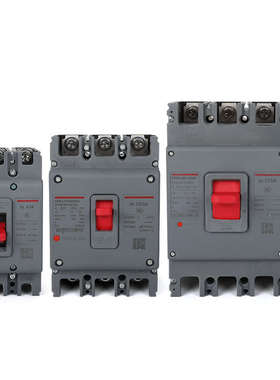 4开关 四线cdm3100a630a250a德断路器/力 4pi三相  空气3p200a西