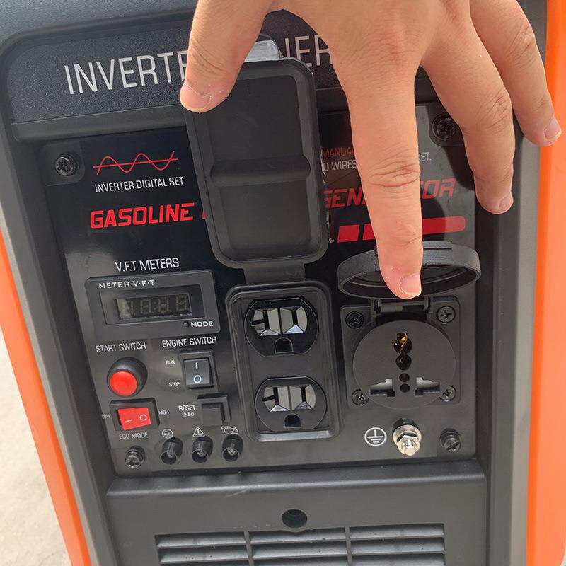 3KW电动汽油发电机220v110v遥控家用便携式小型静音户外露营应急