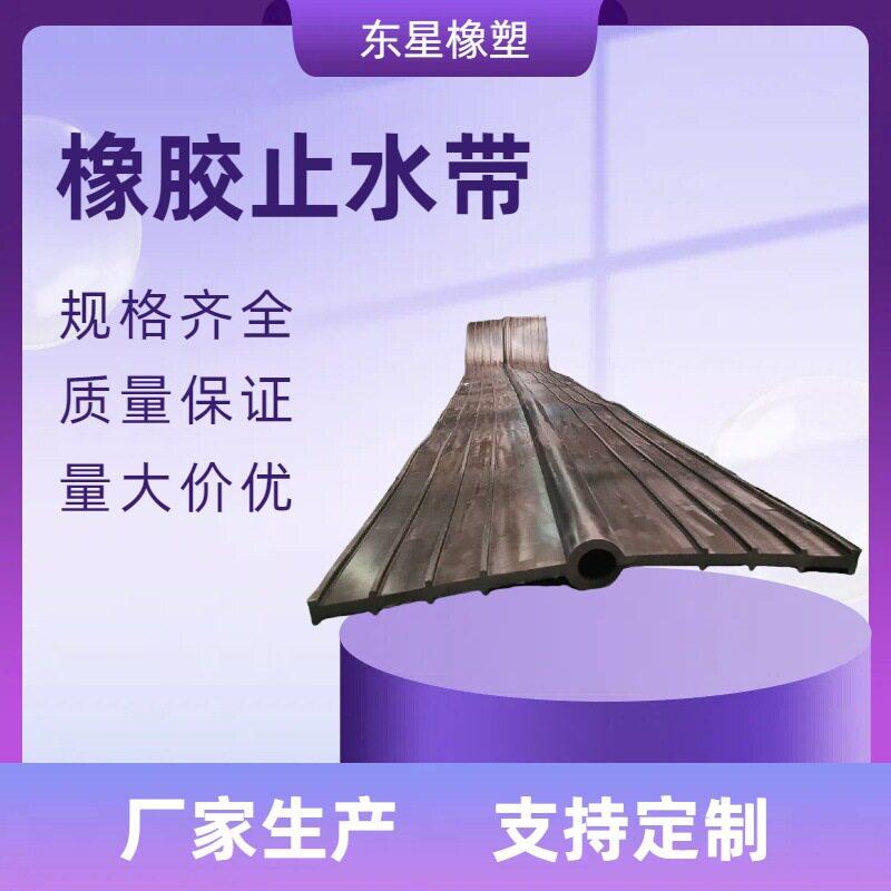 651中埋式橡胶止水带厂家水利建筑钢边止水带外贴式橡胶止水带