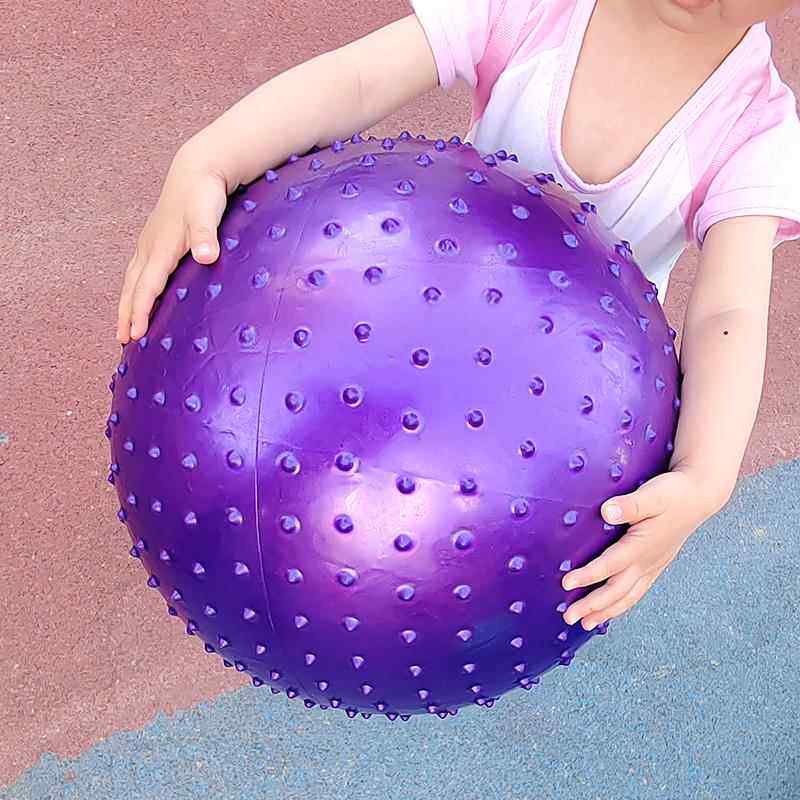 儿童触觉感统9寸软按摩球幼儿园35cm大刺球坐骑弹力拍拍球玩具