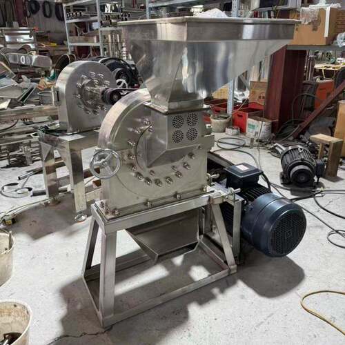 304不锈钢齿盘粉碎机人参中药材破碎机香辛料小茴香打粉机