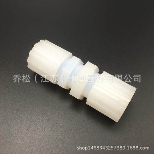 PFA外牙直接/PFA扩口穿板接头/PFA弯头/进口PFA软管接头
