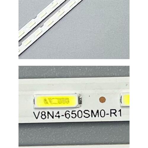 2条*65寸UE65RU7455 UN65NU7500 UE65RU8009灯条 BN96-46032A