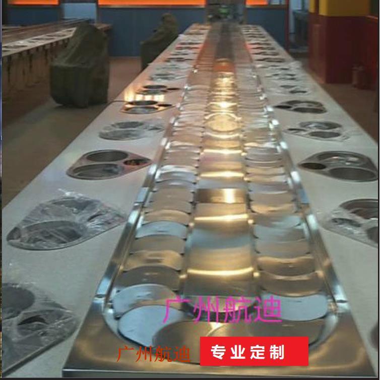 厂家回转火锅烤涮一体设备自助旋转烤涮火锅店专用滚筒