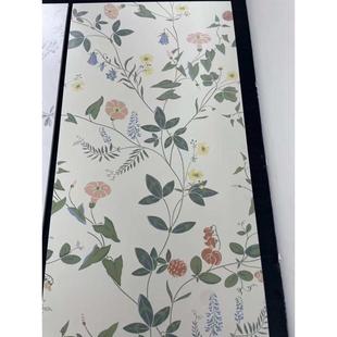 法式连纹花砖600x1200奶油风卫生间瓷砖绿色墙裙花片厕所玄关墙砖