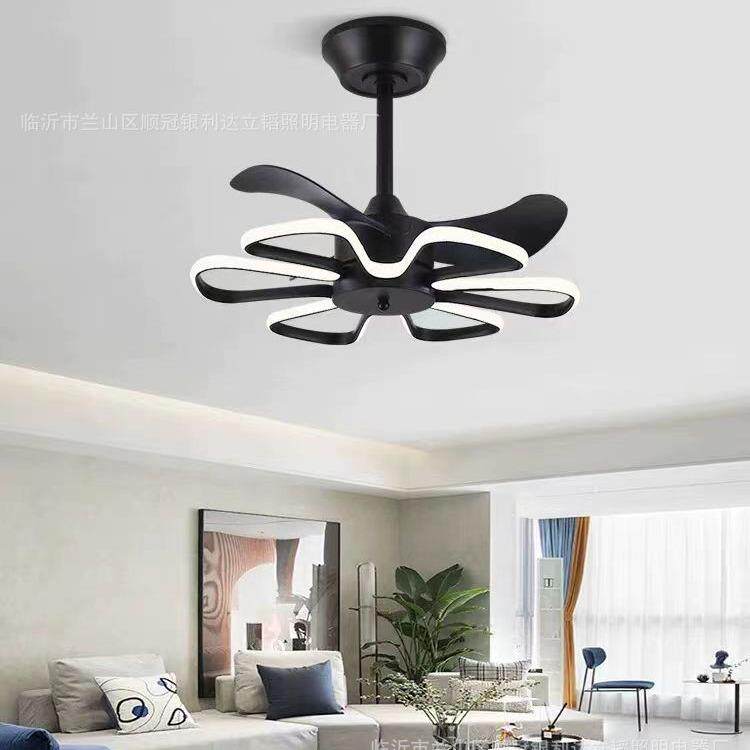 2026新款简约主卧室餐厅风扇灯吸顶网红客厅吊扇灯具现代轻奢现代