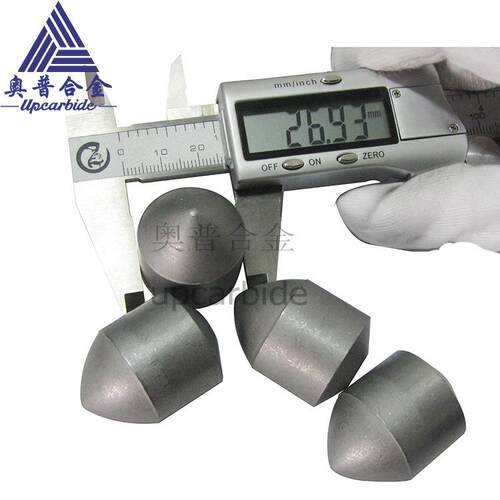 YG11C钨钴钨钢硬质合金硬岩层冲击钻球齿OD27*36MM矿用球齿